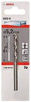 HSS-G Metal Matkap Ucu 5,2*86 mm 1li Yedek Parça, Aksesuar ve Bakım Onarım Hizmeti