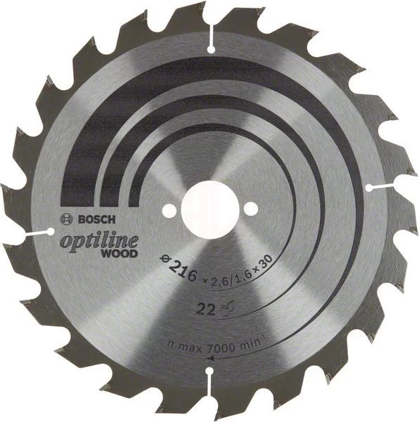 OPW Daire Testere Bıçağı 216*30 mm 22 D T Yedek Parça, Aksesuar ve Bakım Onarım Hizmeti