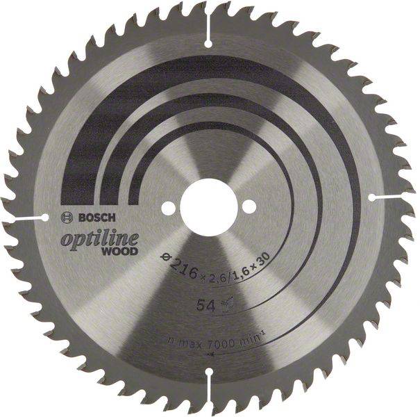 OPW Daire Testere Bıçağı 216*30 mm 54 D T Yedek Parça, Aksesuar ve Bakım Onarım Hizmeti