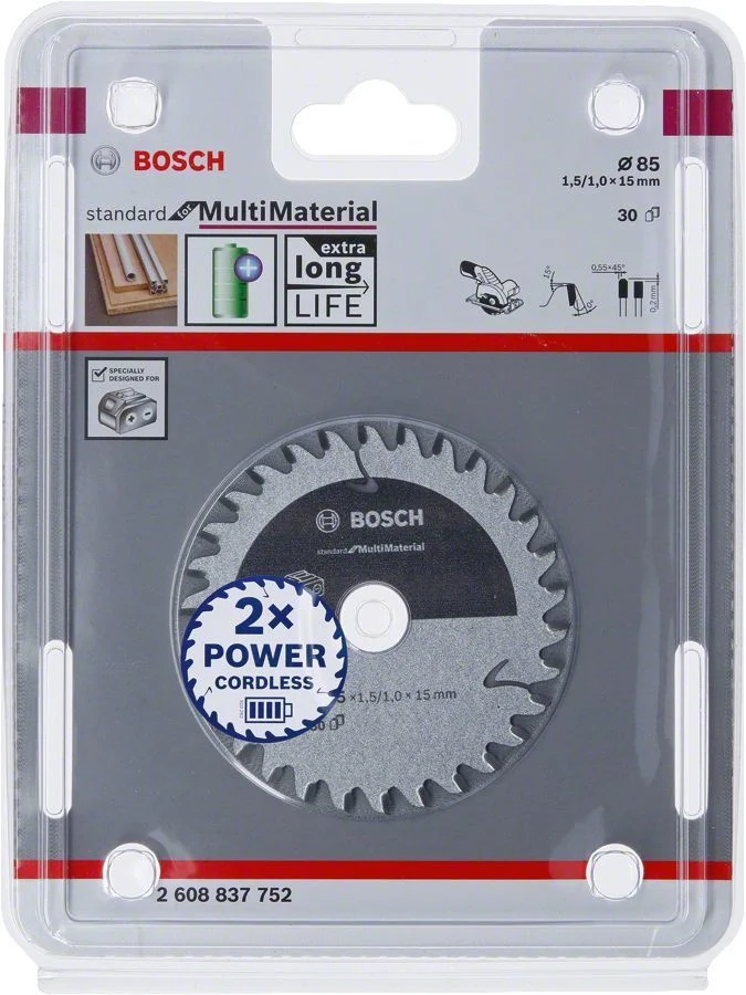 SDMM Daire Testere Bıçağı 85*15 mm 30 D E/C Yedek Parça, Aksesuar ve Bakım Onarım Hizmeti