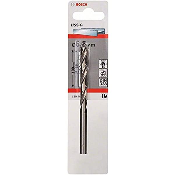 HSS-G Metal Matkap Ucu 6,8*109 mm 1li Yedek Parça, Aksesuar ve Bakım Onarım Hizmeti