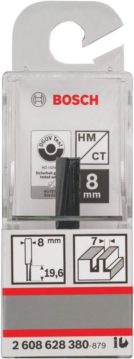 SDW Çift Oluklu Düz Freze Ucu 8*7*51 mm Yedek Parça, Aksesuar ve Bakım Onarım Hizmeti