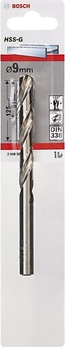 HSS-G Metal Matkap Ucu 9*125 mm 1li Yedek Parça, Aksesuar ve Bakım Onarım Hizmeti