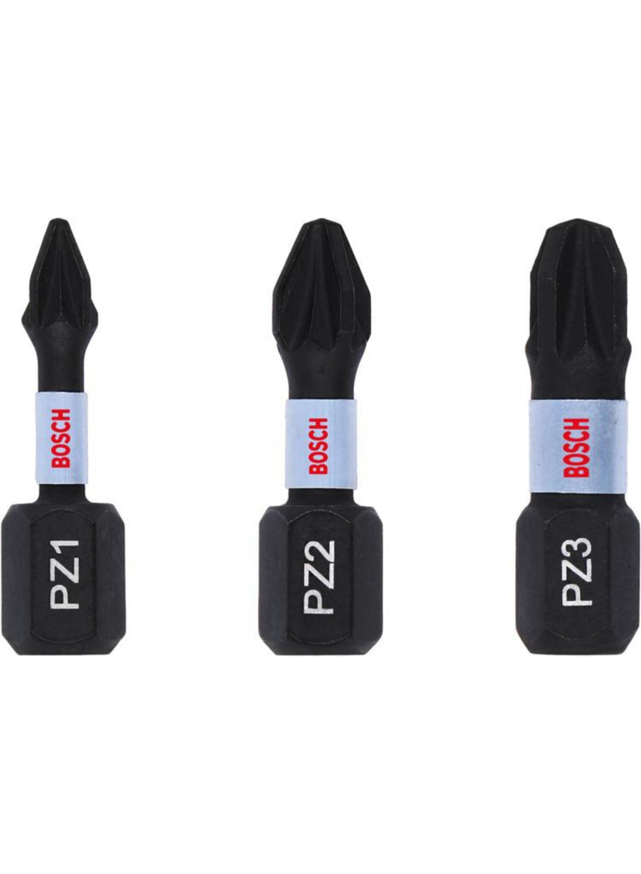 ImpactC Vidalama Ucu PZ1/2/3*25mm 3lü Yedek Parça, Aksesuar ve Bakım Onarım Hizmeti