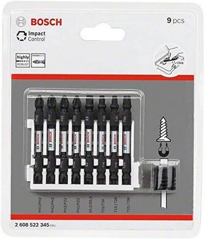 ImpactC Vidalama Çift Uç 65mm Set+M 9lu Yedek Parça, Aksesuar ve Bakım Onarım Hizmeti