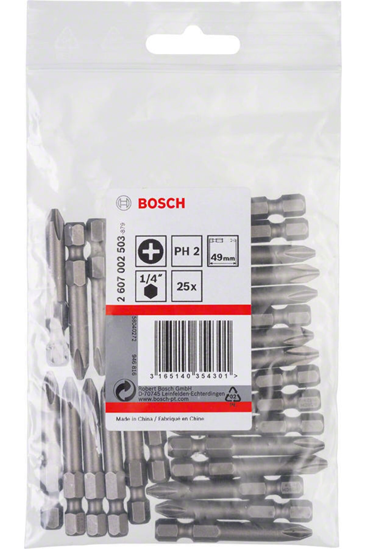 ExtraHard Vidalama Ucu PH2*49 mm 25li Yedek Parça, Aksesuar ve Bakım Onarım Hizmeti