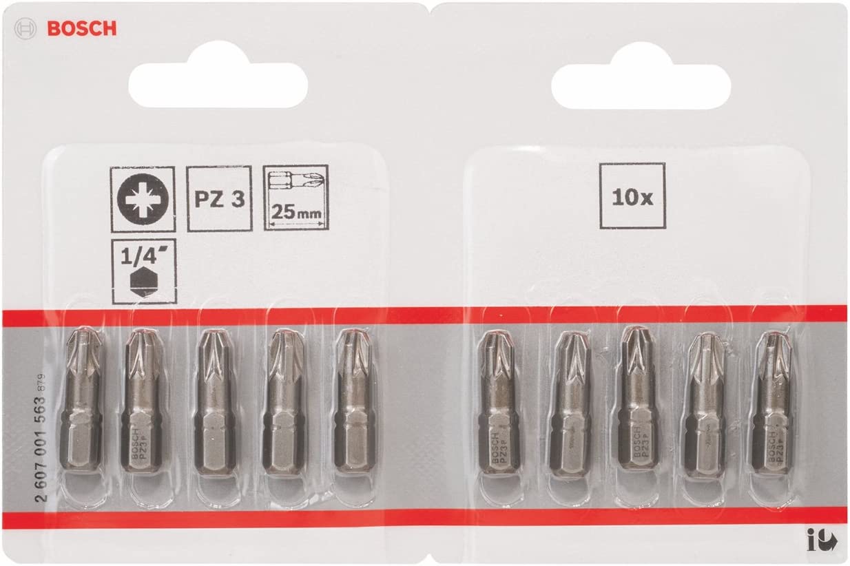 ExtraHard Vidalama Ucu PZ3*25 mm 10lu Yedek Parça, Aksesuar ve Bakım Onarım Hizmeti