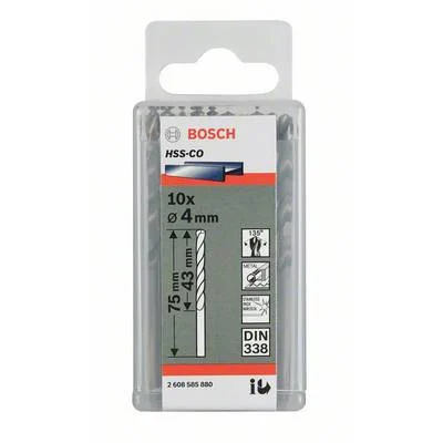HSS-Co Metal Matkap Ucu 3,6*70 mm 10lu Yedek Parça, Aksesuar ve Bakım Onarım Hizmeti