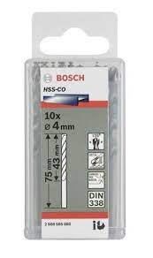 HSS-Co Metal Matkap Ucu 4,4*80 mm 10lu Yedek Parça, Aksesuar ve Bakım Onarım Hizmeti