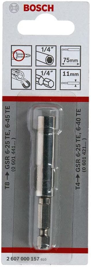 Standart Manyetik Vidalama Uç Tutucu 11*75mm Yedek Parça, Aksesuar ve Bakım Onarım Hizmeti