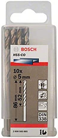 HSS-Co Metal Matkap Ucu 5*86 mm 10lu Yedek Parça, Aksesuar ve Bakım Onarım Hizmeti