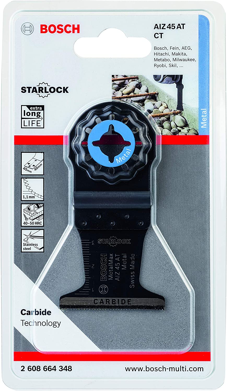 Starlock Testere Ucu MeMax AIZ 45AT 1li Yedek Parça, Aksesuar ve Bakım Onarım Hizmeti