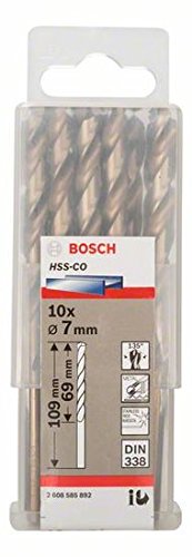 HSS-Co Metal Matkap Ucu 7*109 mm 10lu Yedek Parça, Aksesuar ve Bakım Onarım Hizmeti