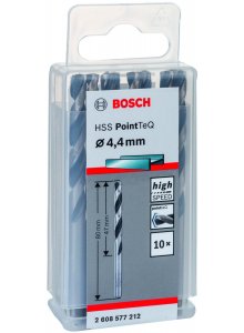 HSSPointTeQ Metal Matkap Ucu 4,4mm 10lu Yedek Parça, Aksesuar ve Bakım Onarım Hizmeti