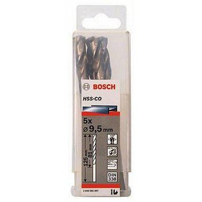 HSS-Co Metal Matkap Ucu 9,5*125 mm 5li Yedek Parça, Aksesuar ve Bakım Onarım Hizmeti