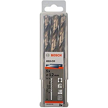 HSS-Co Metal Matkap Ucu 12*151 mm 5li Yedek Parça, Aksesuar ve Bakım Onarım Hizmeti