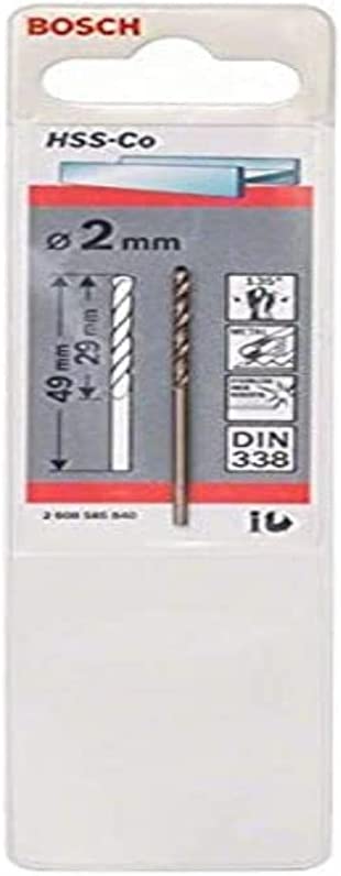 HSS-Co Metal Matkap Ucu 2*49 mm 1li Yedek Parça, Aksesuar ve Bakım Onarım Hizmeti