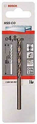 HSS-Co Metal Matkap Ucu 4,8*86 mm 1li Yedek Parça, Aksesuar ve Bakım Onarım Hizmeti