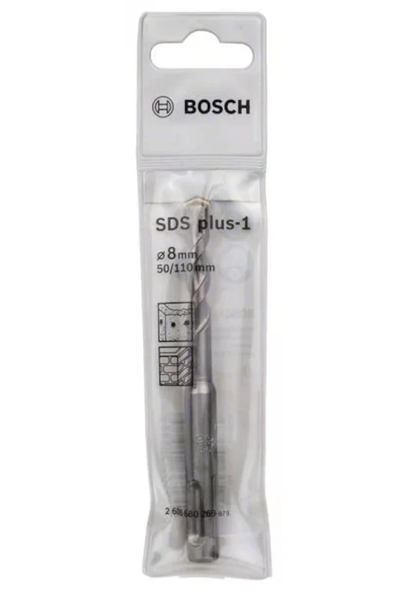 SDS-Plus-1 Kırıcı Delici Ucu 8*110 mm 1li Yedek Parça, Aksesuar ve Bakım Onarım Hizmeti
