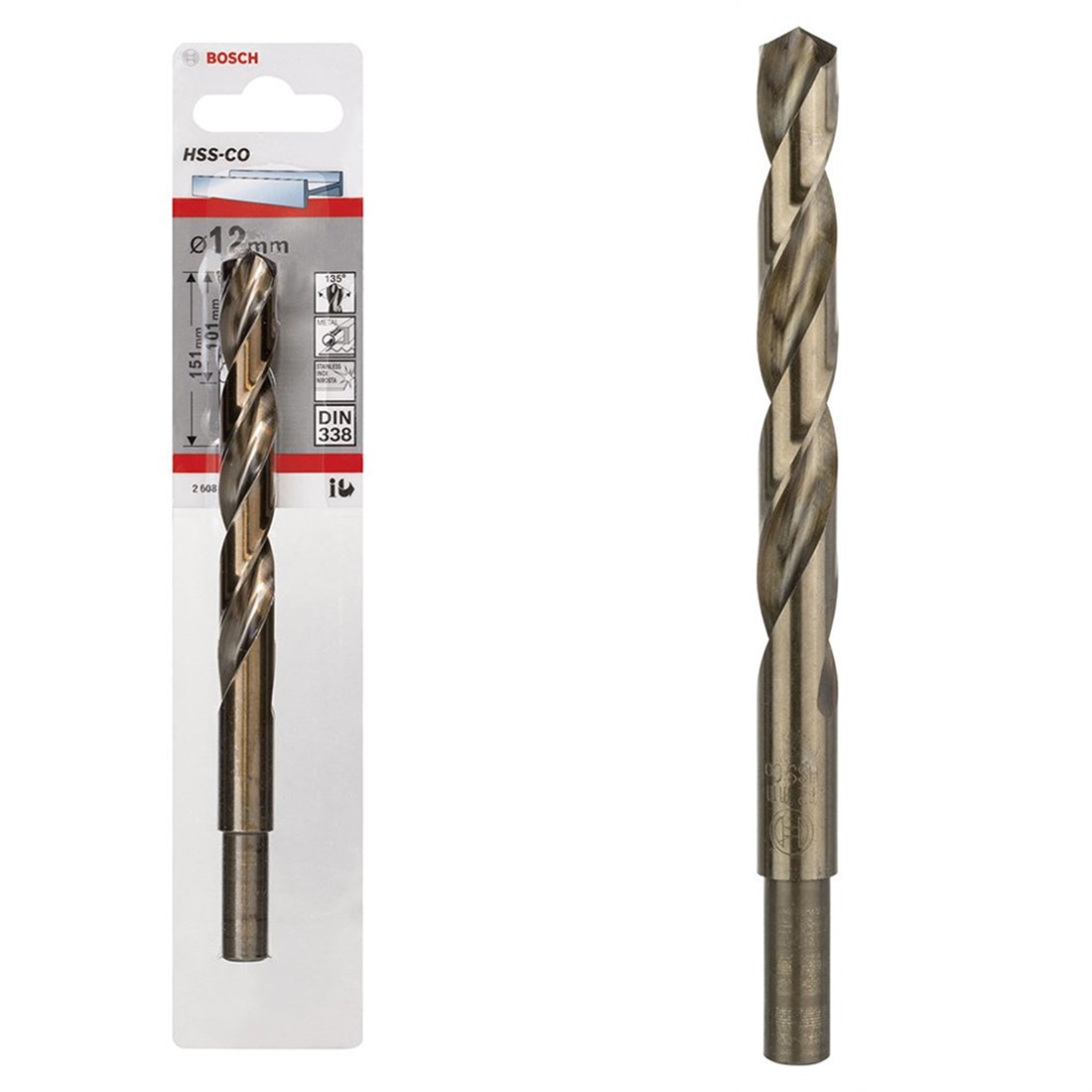 HSS-Co Metal Matkap Ucu 12*151 mm 1li Yedek Parça, Aksesuar ve Bakım Onarım Hizmeti