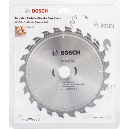 ECOW Daire Testere Bıçağı 230*30 mm 24 D E Yedek Parça, Aksesuar ve Bakım Onarım Hizmeti