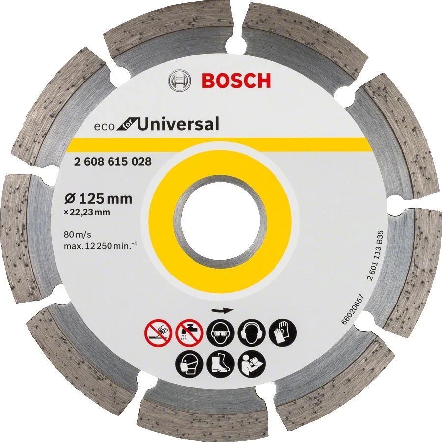 Elmas Kesme Disk EFUniv 125*22,23mm 9+1 Yedek Parça, Aksesuar ve Bakım Onarım Hizmeti