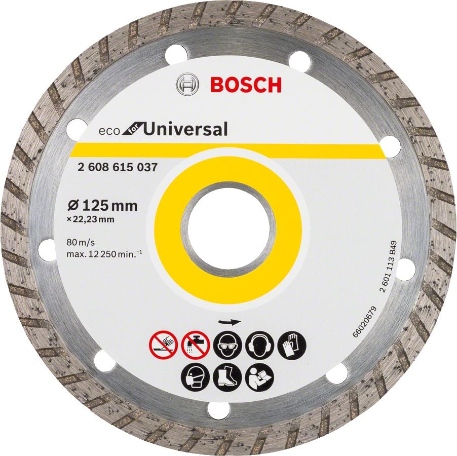 Elmas Kesme Disk EFUnivT 125*22,23mm 9+1 Yedek Parça, Aksesuar ve Bakım Onarım Hizmeti