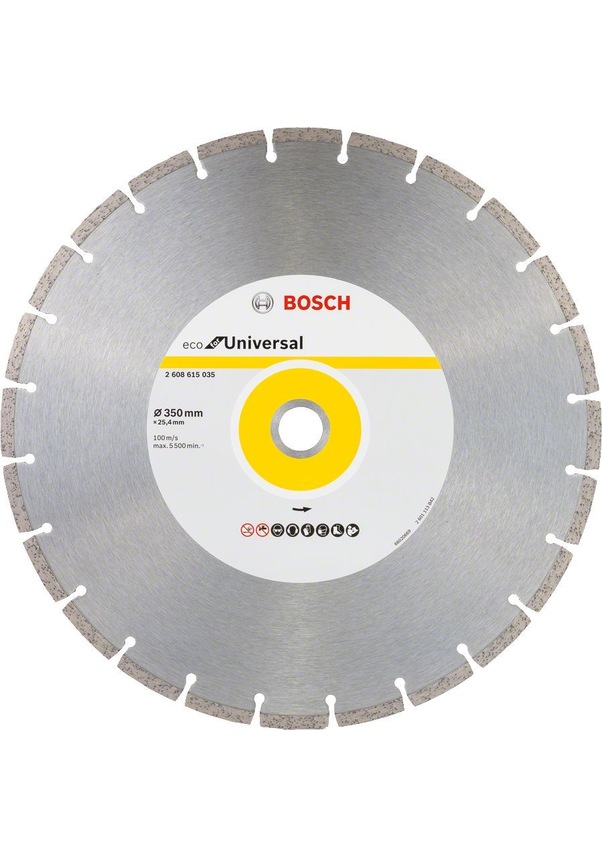 Elmas Kesme Disk EFUniv 350*25,40mm Yedek Parça, Aksesuar ve Bakım Onarım Hizmeti