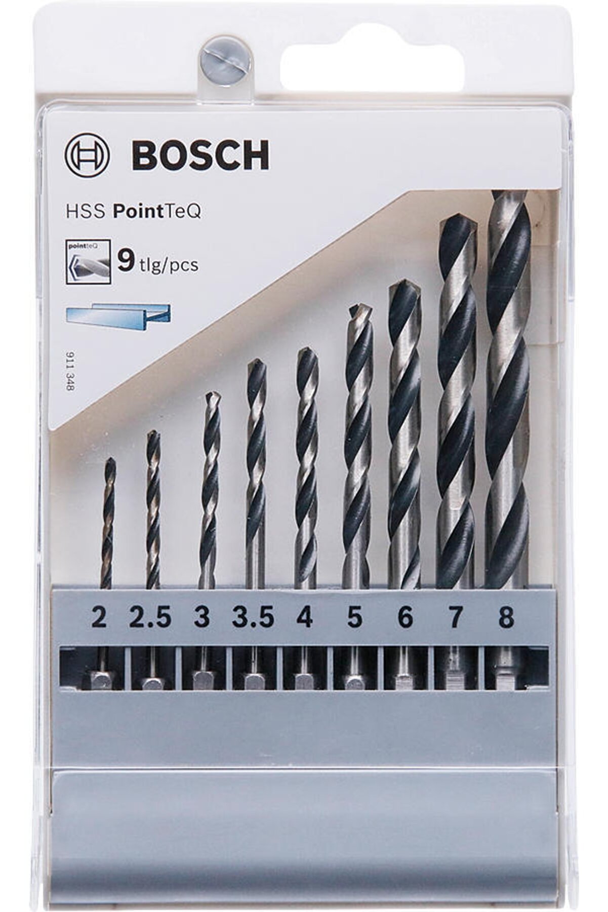 HSSPointTeQ HEX Metal Matkap Uç Set 9lu Yedek Parça, Aksesuar ve Bakım Onarım Hizmeti