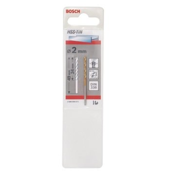 HSS-TiN Metal Matkap Ucu 2*49 mm 1li Yedek Parça, Aksesuar ve Bakım Onarım Hizmeti