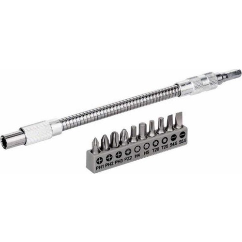 Vidalama ve Uzatma Ucu Seti 10+1 20cm(M) Yedek Parça, Aksesuar ve Bakım Onarım Hizmeti