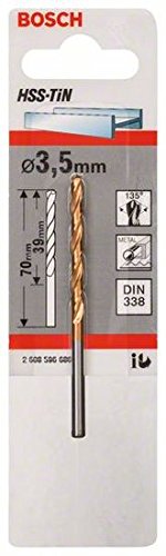 HSS-TiN Metal Matkap Ucu 3,5*70 mm 1li Yedek Parça, Aksesuar ve Bakım Onarım Hizmeti