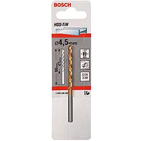 HSS-TiN Metal Matkap Ucu 4,5*80 mm 1li Yedek Parça, Aksesuar ve Bakım Onarım Hizmeti