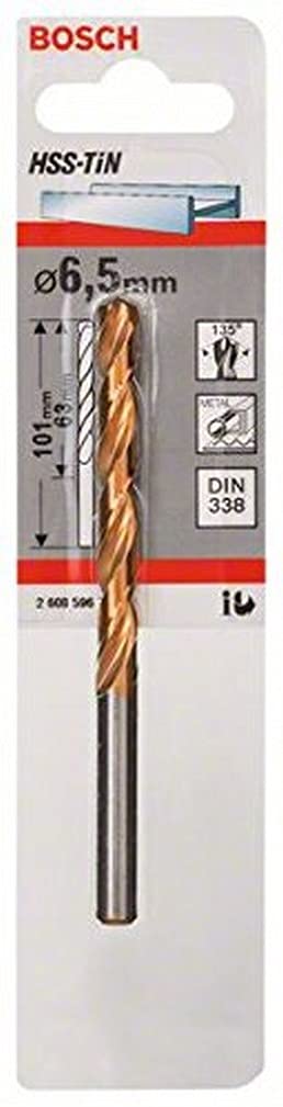HSS-TiN Metal Matkap Ucu 6,5*101 mm 1li Yedek Parça, Aksesuar ve Bakım Onarım Hizmeti