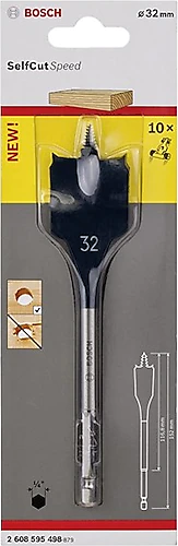 SCS Yaprak Ahşap Matkap Ucu HEX 32*152mm Yedek Parça, Aksesuar ve Bakım Onarım Hizmeti