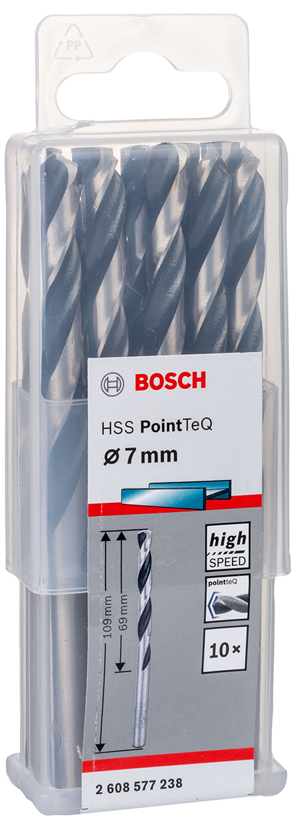 HSSPointTeQ Metal Matkap Ucu 7,0mm 10lu Yedek Parça, Aksesuar ve Bakım Onarım Hizmeti