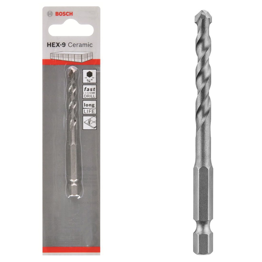 HEX-9 Seramik Matkap Ucu 6*90 mm Yedek Parça, Aksesuar ve Bakım Onarım Hizmeti