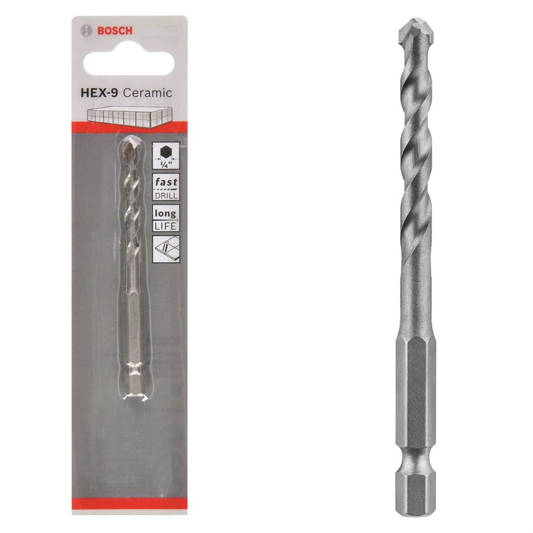HEX-9 Seramik Matkap Ucu 8*90 mm Yedek Parça, Aksesuar ve Bakım Onarım Hizmeti