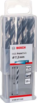 HSSPointTeQ Metal Matkap Ucu 7,2mm 10lu Yedek Parça, Aksesuar ve Bakım Onarım Hizmeti