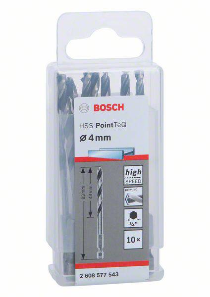 HSSPointTeQ HEX Metal M. Ucu 4.0mm 10lu Yedek Parça, Aksesuar ve Bakım Onarım Hizmeti