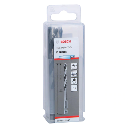 HSSPointTeQ HEX Metal M. Ucu 8.0mm 5li Yedek Parça, Aksesuar ve Bakım Onarım Hizmeti
