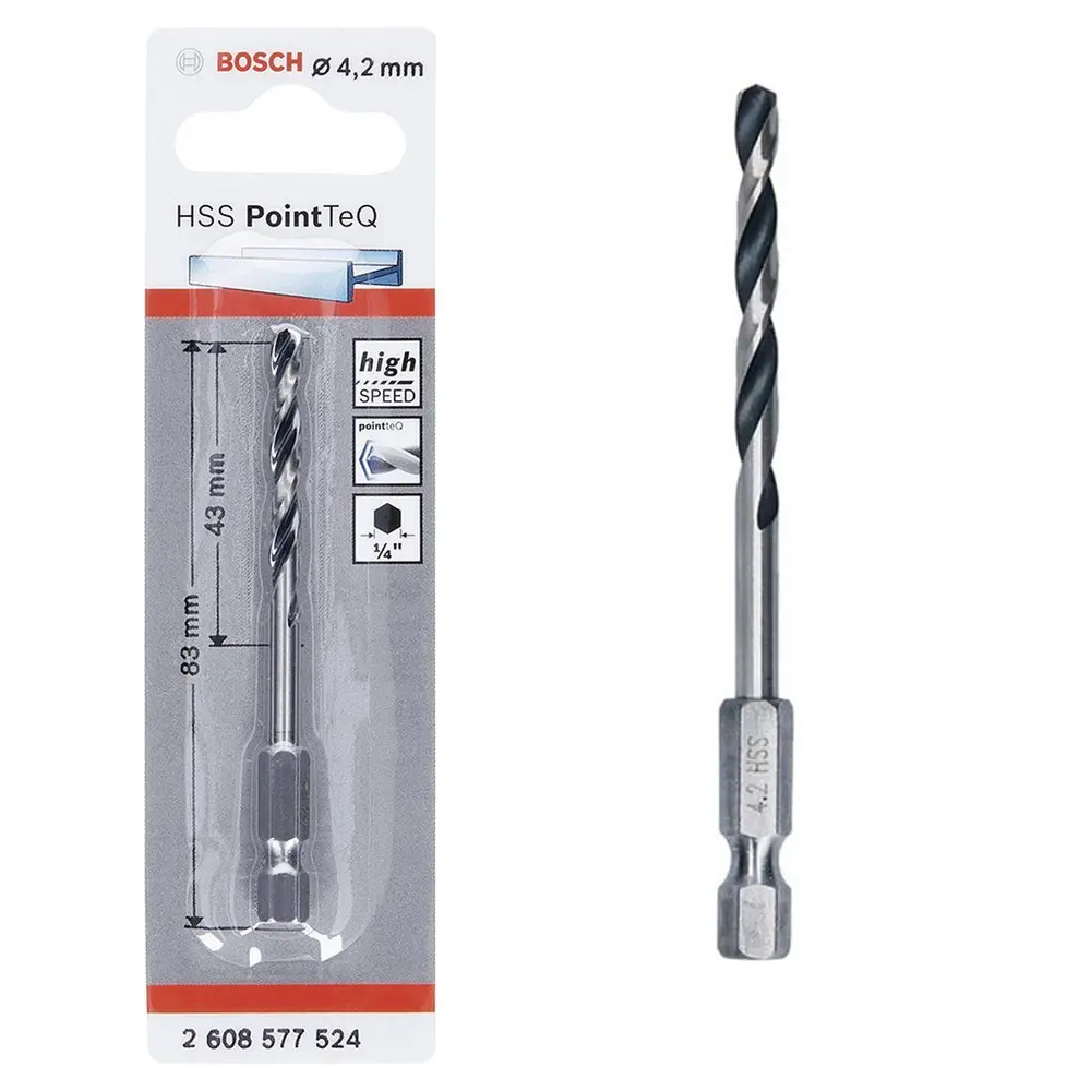 ImpactC HEX Metal Matkap Ucu 4,5*87 mm Yedek Parça, Aksesuar ve Bakım Onarım Hizmeti