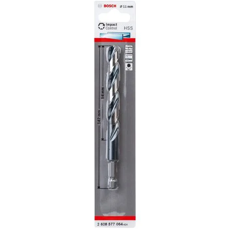 ImpactC HEX Metal Matkap Ucu 11*142 mm Yedek Parça, Aksesuar ve Bakım Onarım Hizmeti