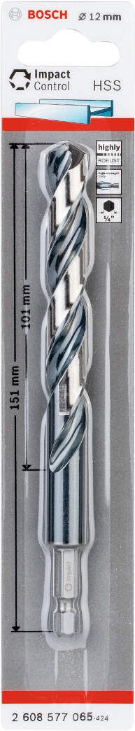 ImpactC HEX Metal Matkap Ucu 12*151 mm Yedek Parça, Aksesuar ve Bakım Onarım Hizmeti