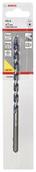 CYL-5 BlueGT Beton Matkap Ucu 7*150 mm Yedek Parça, Aksesuar ve Bakım Onarım Hizmeti