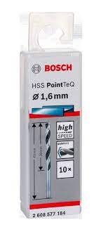 HSSPointTeQ Metal Matkap Ucu 1,6mm 10lu Yedek Parça, Aksesuar ve Bakım Onarım Hizmeti