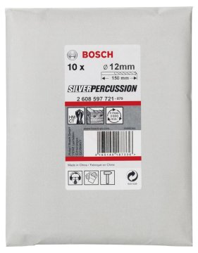 CYL-3 Beton Matkap Ucu 12*150 mm 10lu Yedek Parça, Aksesuar ve Bakım Onarım Hizmeti