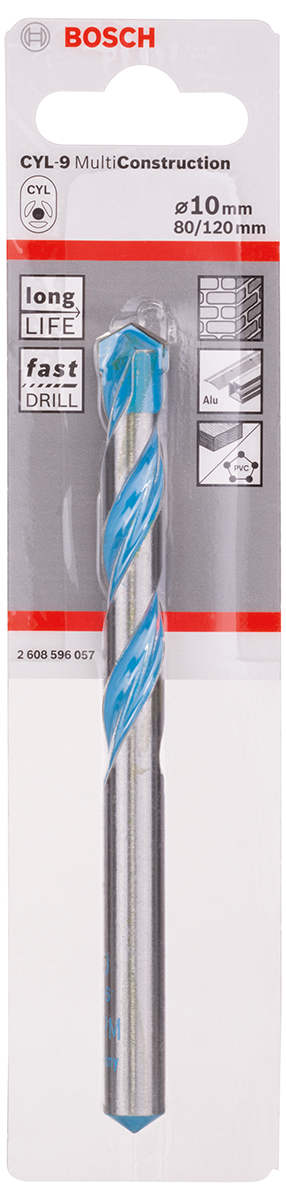 CYL-9 MC Çok Amaçlı Matkap Ucu 10*120 mm Yedek Parça, Aksesuar ve Bakım Onarım Hizmeti