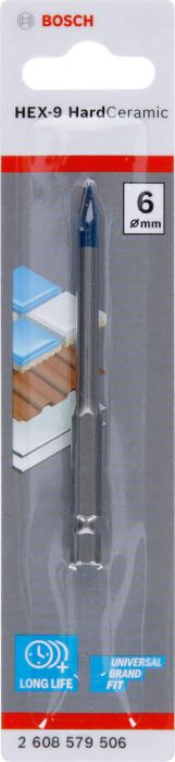 HEX-9 HardSeramik Matkap Ucu 6*90 mm Yedek Parça, Aksesuar ve Bakım Onarım Hizmeti
