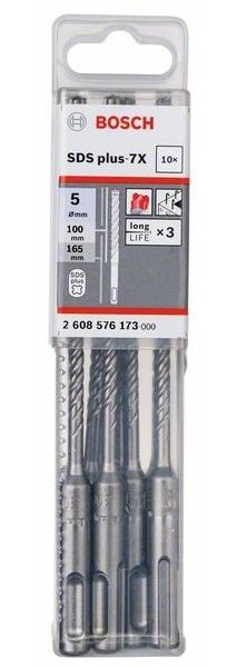 SDS-Plus-7X Kırıcı Delici Ucu 5*165mm 10lu Yedek Parça, Aksesuar ve Bakım Onarım Hizmeti